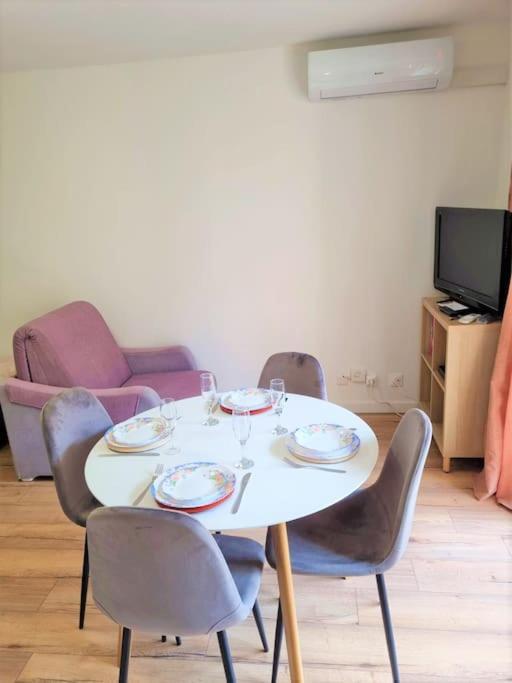 Studio Nice, Avenue Des Fleurs, Climatise Apartment Ngoại thất bức ảnh