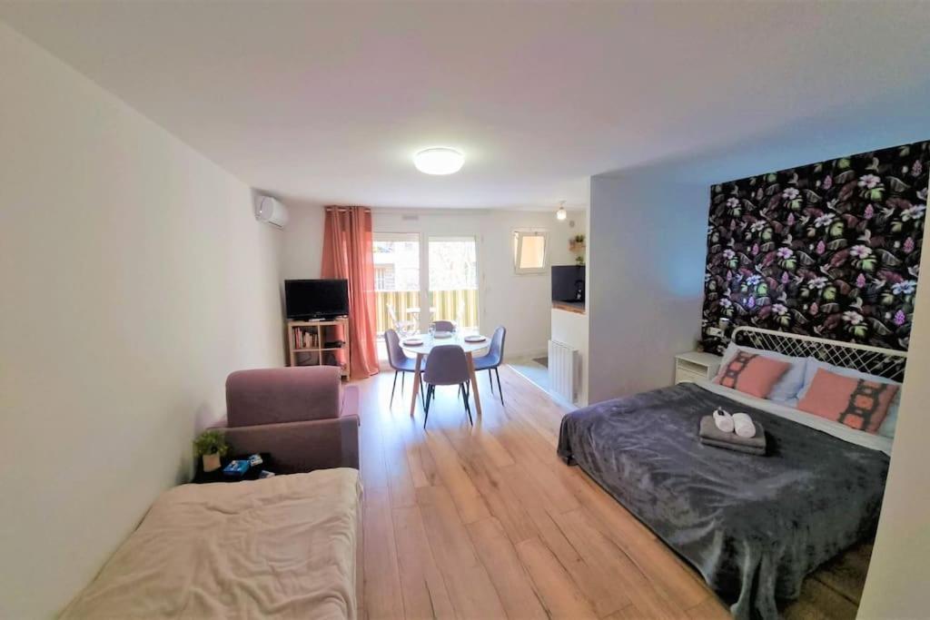 Studio Nice, Avenue Des Fleurs, Climatise Apartment Ngoại thất bức ảnh